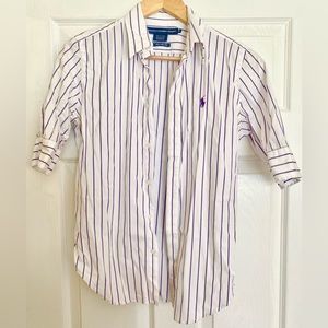 Ralph Lauren Sport Short Sleeve Button Down Shirt